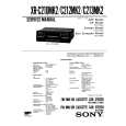 SONY XRC212MK2 Service Manual cover photo