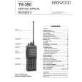 KENWOOD TK390 Service Manual cover photo