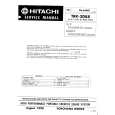 HITACHI TRK3D88E Service Manual cover photo