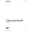 SONY SLV400 Owner's Manual cover photo