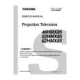 TOSHIBA 46HMX85 Service Manual cover photo