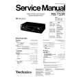 TECHNICS RST33R Service Manual cover photo