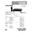 SONY SLVR5UC Service Manual cover photo