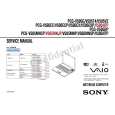 SONY PCGV505DP Service Manual cover photo