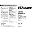 KENWOOD MDX-E7 Owner's Manual cover photo