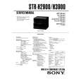 SONY STRH2900 Service Manual cover photo