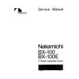 NAKAMICHI BX100/E Service Manual cover photo