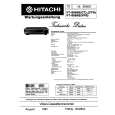 HITACHI VTS890E Service Manual cover photo