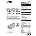 JVC GR-DV1800EG Owner's Manual cover photo
