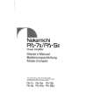 NAKAMICHI PA-7II Owner's Manual cover photo