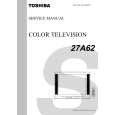 TOSHIBA 27A62 Service Manual cover photo