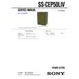 SONY SSCEP50LIV Service Manual cover photo