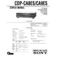 SONY CDP-CA8ES Service Manual cover photo
