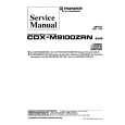 PIONEER CDX-M9100ZRN Service Manual cover photo