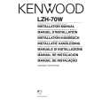 KENWOOD LZH70W Owner's Manual cover photo