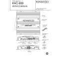 KENWOOD KAC859 Service Manual cover photo