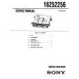 SONY 16252256 Service Manual cover photo