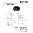 SONY XS-5720 Service Manual cover photo
