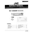 JVC KDGS828R Service Manual cover photo