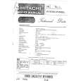 HITACHI VTP50 Service Manual cover photo