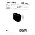 SONY KVB2921D Service Manual cover photo