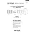 ONKYO HTP-750B Service Manual cover photo