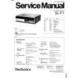 TECHNICS SLF1 Service Manual cover photo