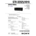 SONY STRDE925 Service Manual cover photo