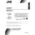 JVC KD-G411EE Owner's Manual cover photo