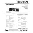 SONY TC-C521 Service Manual cover photo