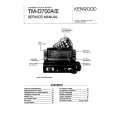 KENWOOD TM-D700A Service Manual cover photo