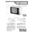 SONY KV1820 Service Manual cover photo