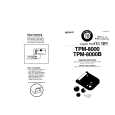 SONY TPM-8000 Owner's Manual cover photo