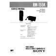 SONY RM155K Service Manual cover photo