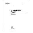 SONY CDPCX681 Owner's Manual cover photo