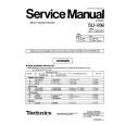 TECHNICS SUV96 Service Manual cover photo