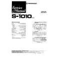 PIONEER S-1010 Service Manual cover photo