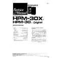 PIONEER HPM-30 Service Manual cover photo
