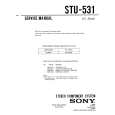 SONY STU-531 Service Manual cover photo