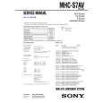 SONY MHCS7AV Service Manual cover photo