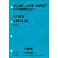 CANON CLC900 Parts Catalog cover photo