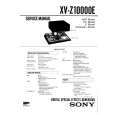SONY XVZ10000E Service Manual cover photo