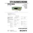 SONY STR-DA2000ES Service Manual cover photo