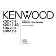 KENWOOD KDC-4018 Owner's Manual cover photo