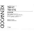 KENWOOD TM-V7S Owner's Manual cover photo