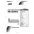 JVC HR-J635EA Owner's Manual cover photo