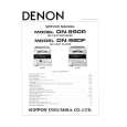 DENON DN-980F Service Manual cover photo
