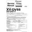 PIONEER XV-DV88/ZVYXJ Service Manual cover photo