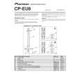 PIONEER CP-EU8 Owner's Manual cover photo