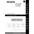 AIWA XG80AD Service Manual cover photo
